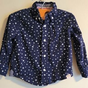 Free Planet Boys Button Down, 3T